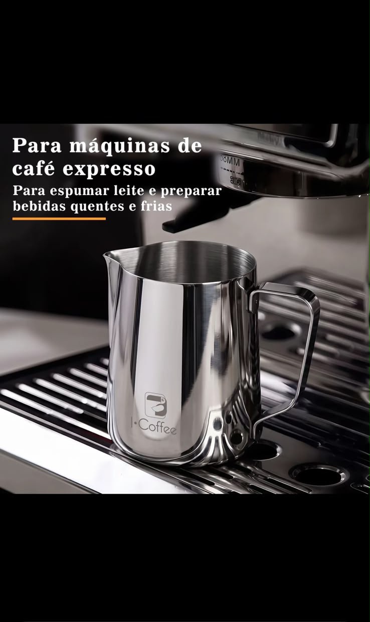 Leiteira para preparar cappuccino